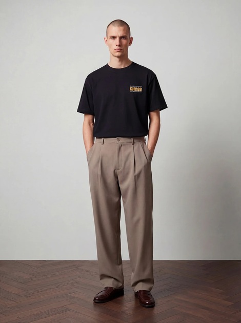 Chess T-Shirt black -Pas de Mer