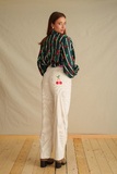 Sweet Cherry Corduroy Pant