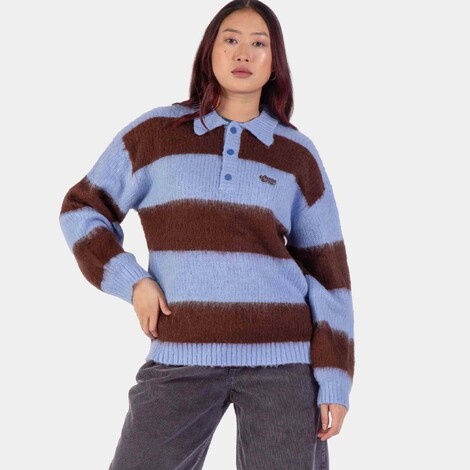 Groovy Stack Knit Polo -Santa Cruz 