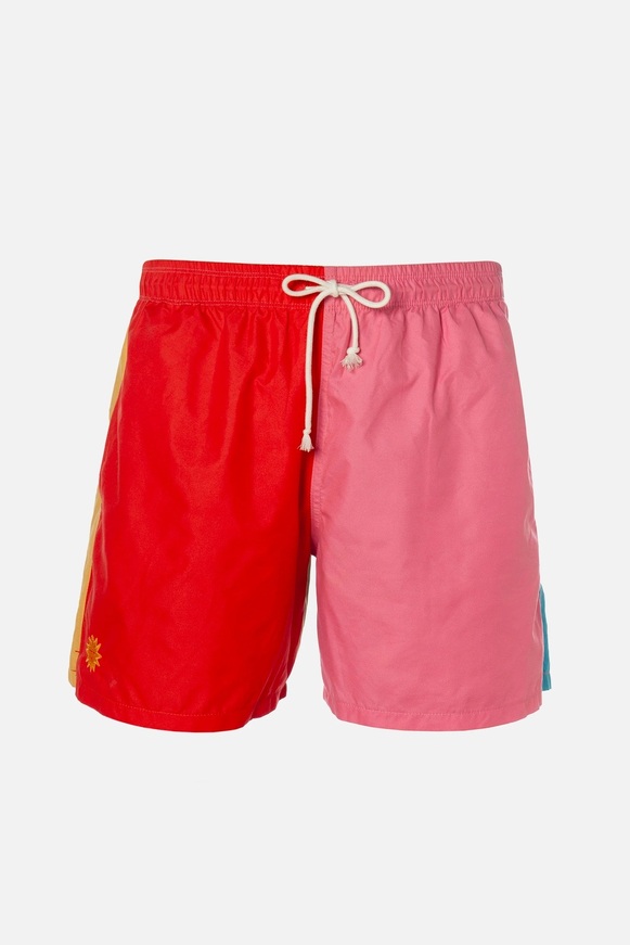 Multi Bubblegum Sun- Quick Dry Men's Swim Shorts