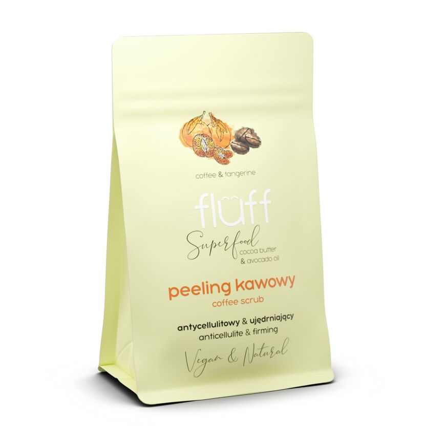 Dry body peeling tangerine - coffee -100gr