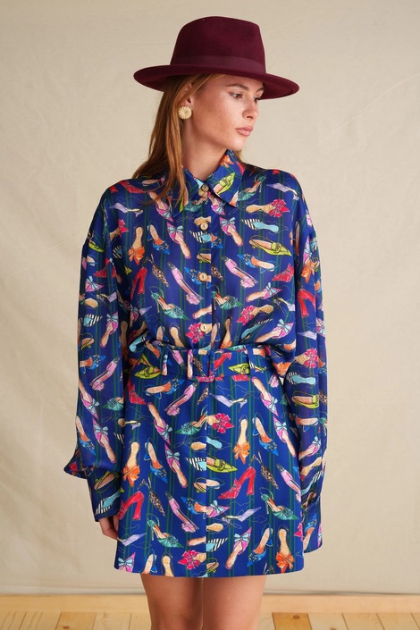 Madam's Heels Oversized Shirt