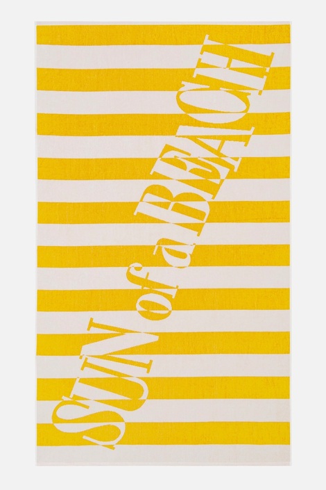 Sun of a Beach Sunflower|The Terry Towel