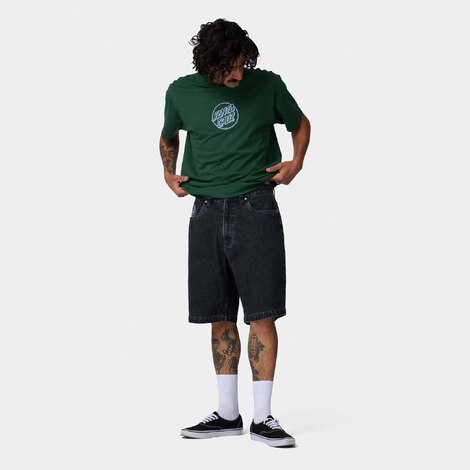 Stamped Big Shorts -Santa Cruz