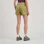 Classic label skort light khaki