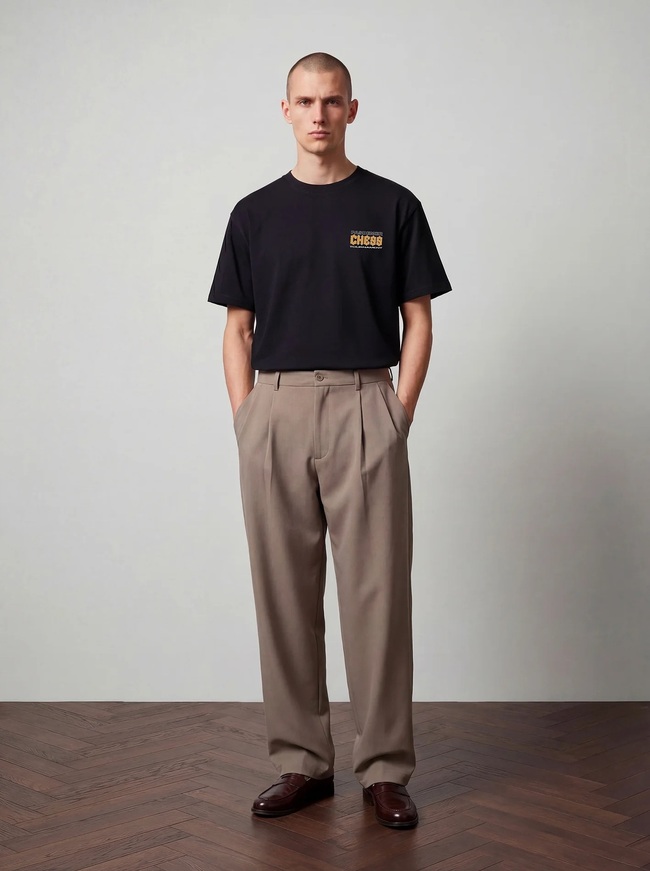 Chess T-Shirt black -Pas de Mer