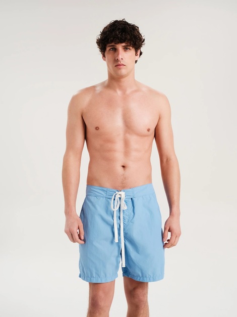 Bright Blue- Athletic Men's Swim Shorts 