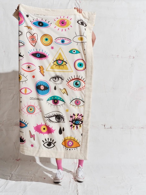 Starry Eyes Signature Beach Towel-Sun Of a Beach