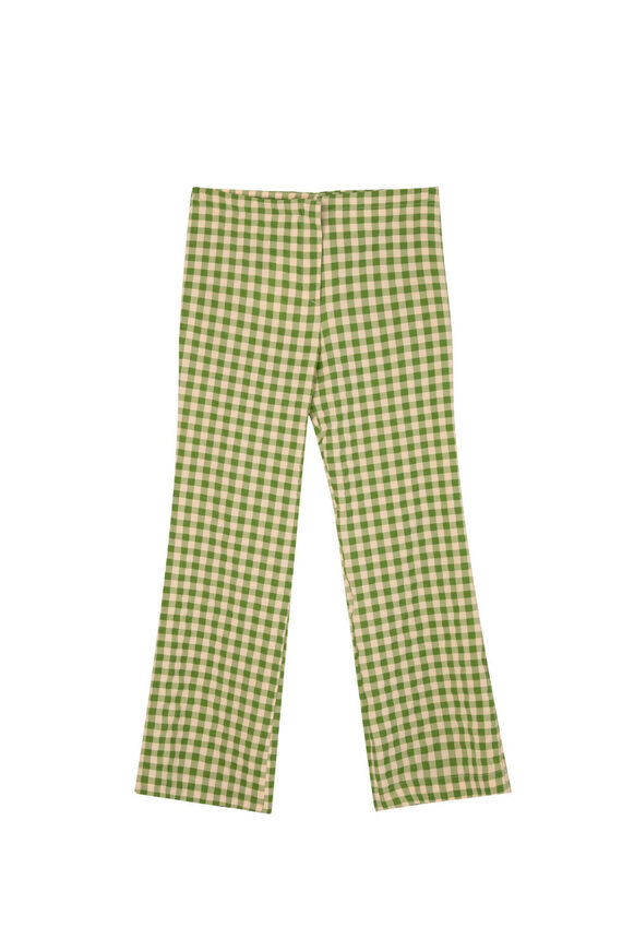 Καρό παντελόνι vichy green