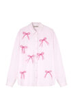 Oversized Shirt With Bows
