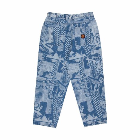 Stonewash Collage Big Pants -Santa Cruz 