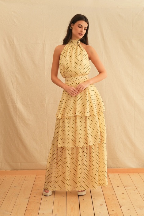 Maryline Dots Close Skirt