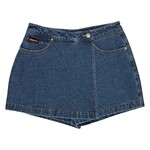 Classic label skort classic blue