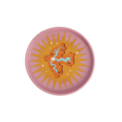 Small Plate Bird and Star